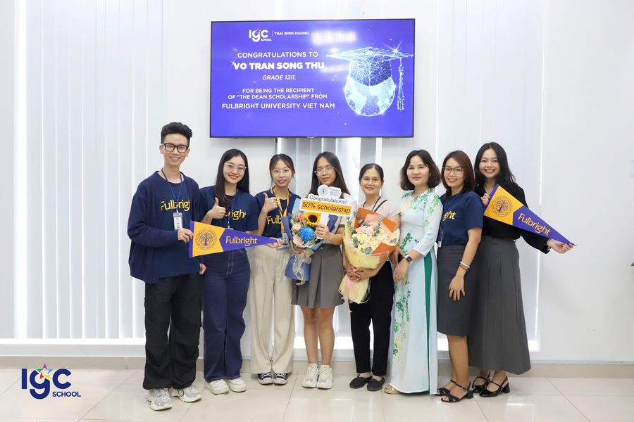 Học sinh Võ Trần Song Thư đạt học bổng ĐH Fulbright Việt Nam