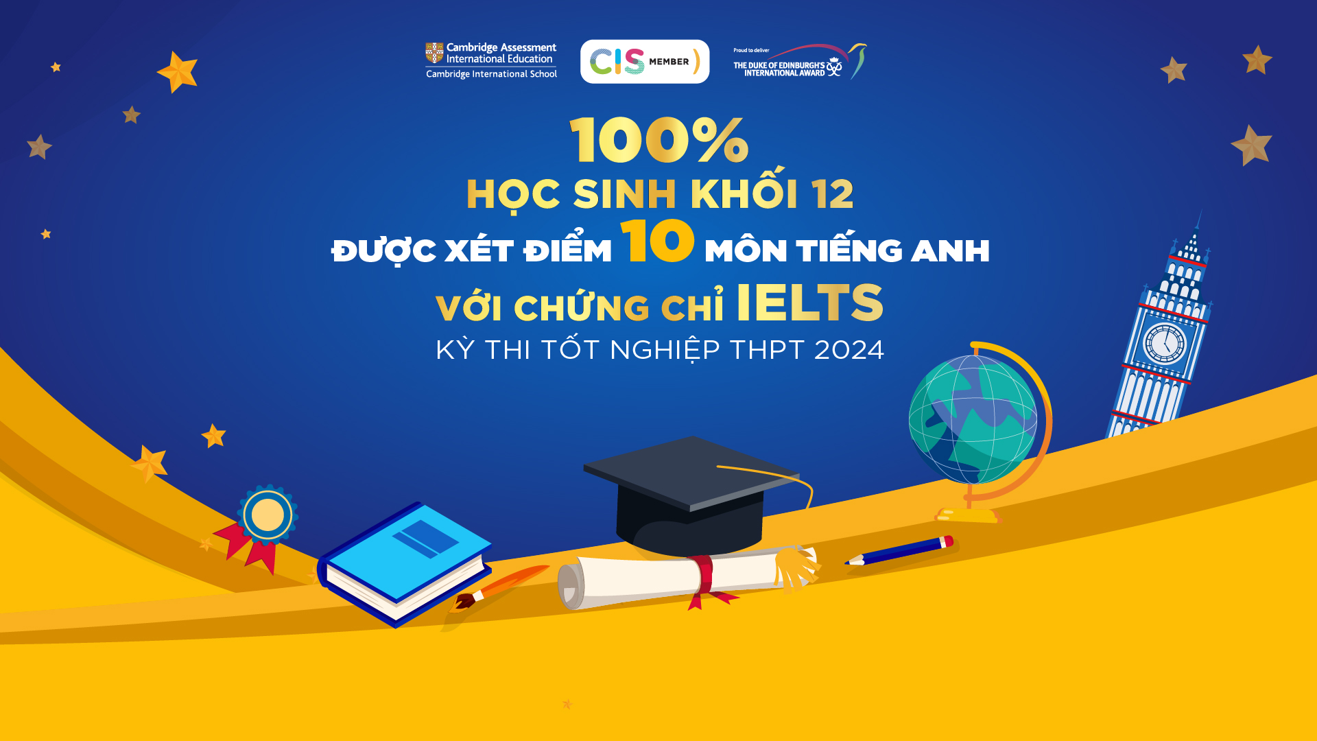 100% HS IPS ĐẠT ĐIỂM 10 MÔN TIẾNG ANH Kỳ thi Tốt nghiệp THPT Quốc gia 2024