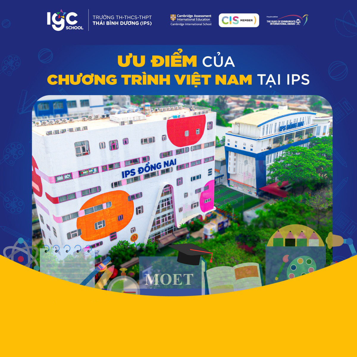 Ưu điểm của chương trình Việt Nam tại IPS