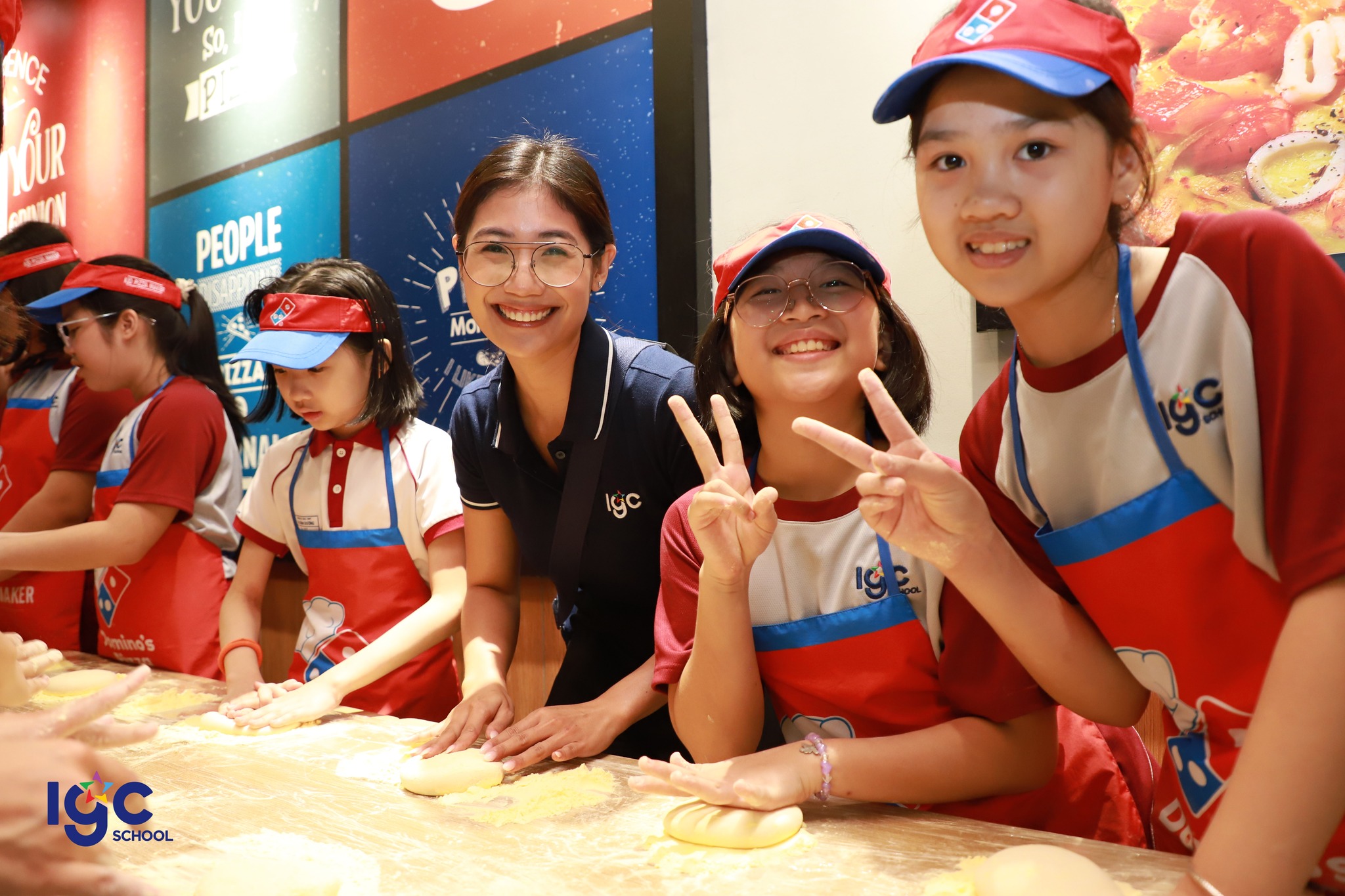 Học sinh khối 5 – IPS vui học tại Domino's Pizza