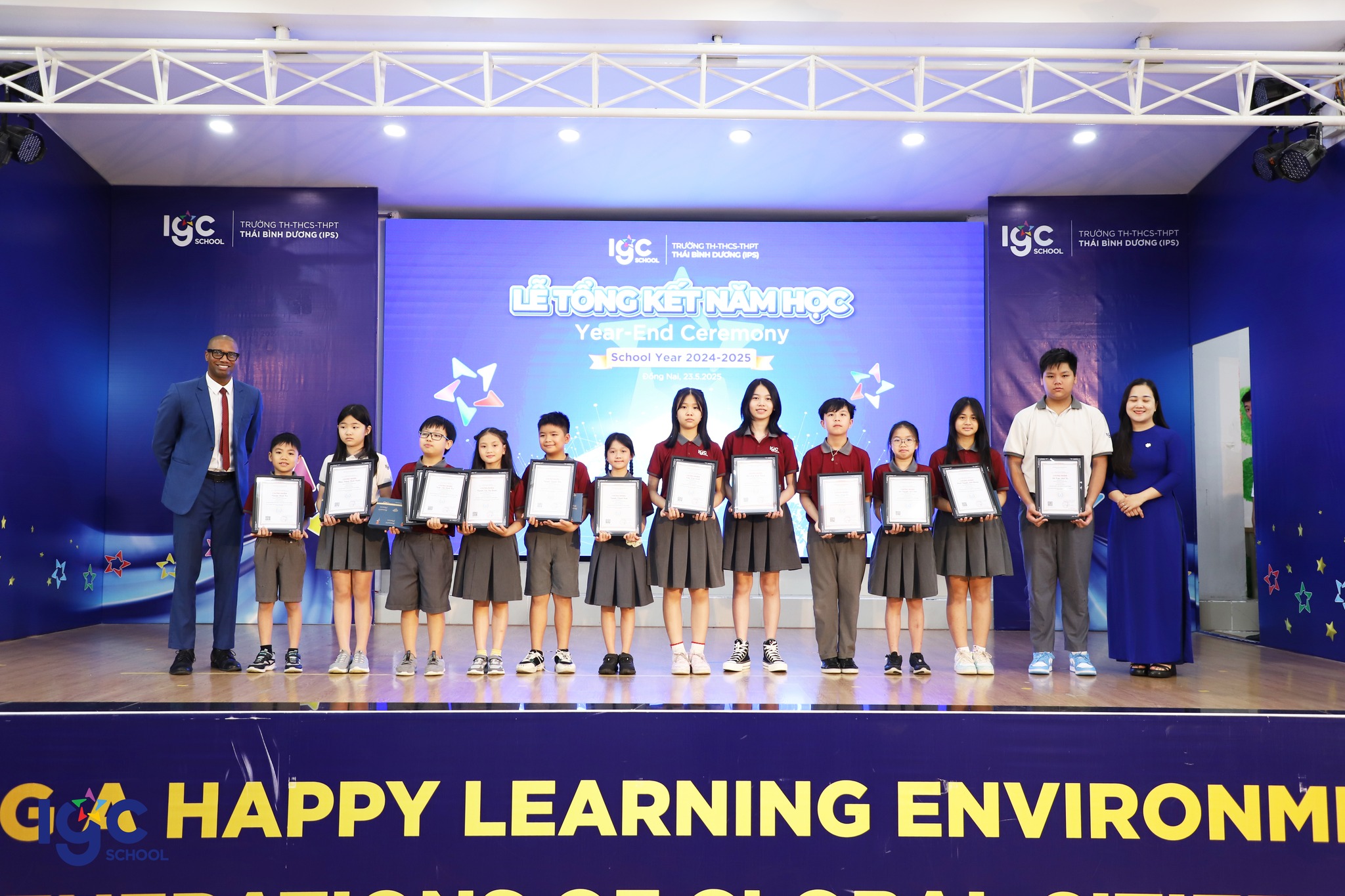 LỄ TỔNG KẾT NĂM HỌC 2024 - 2025 TẠI TRƯỜNG IPS
