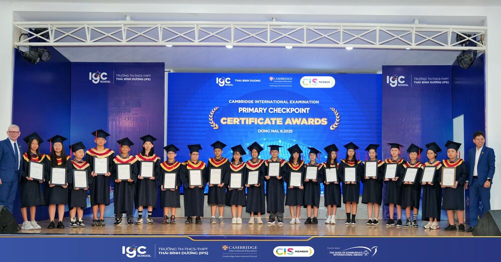 TRƯỜNG THÁI BÌNH DƯƠNG (IPS) TỔ CHỨC LỄ CÔNG BỐ TRIỂN KHAI GIẢNG DẠY CHƯƠNG TRÌNH TÍCH HỢP CAMBRIDGE