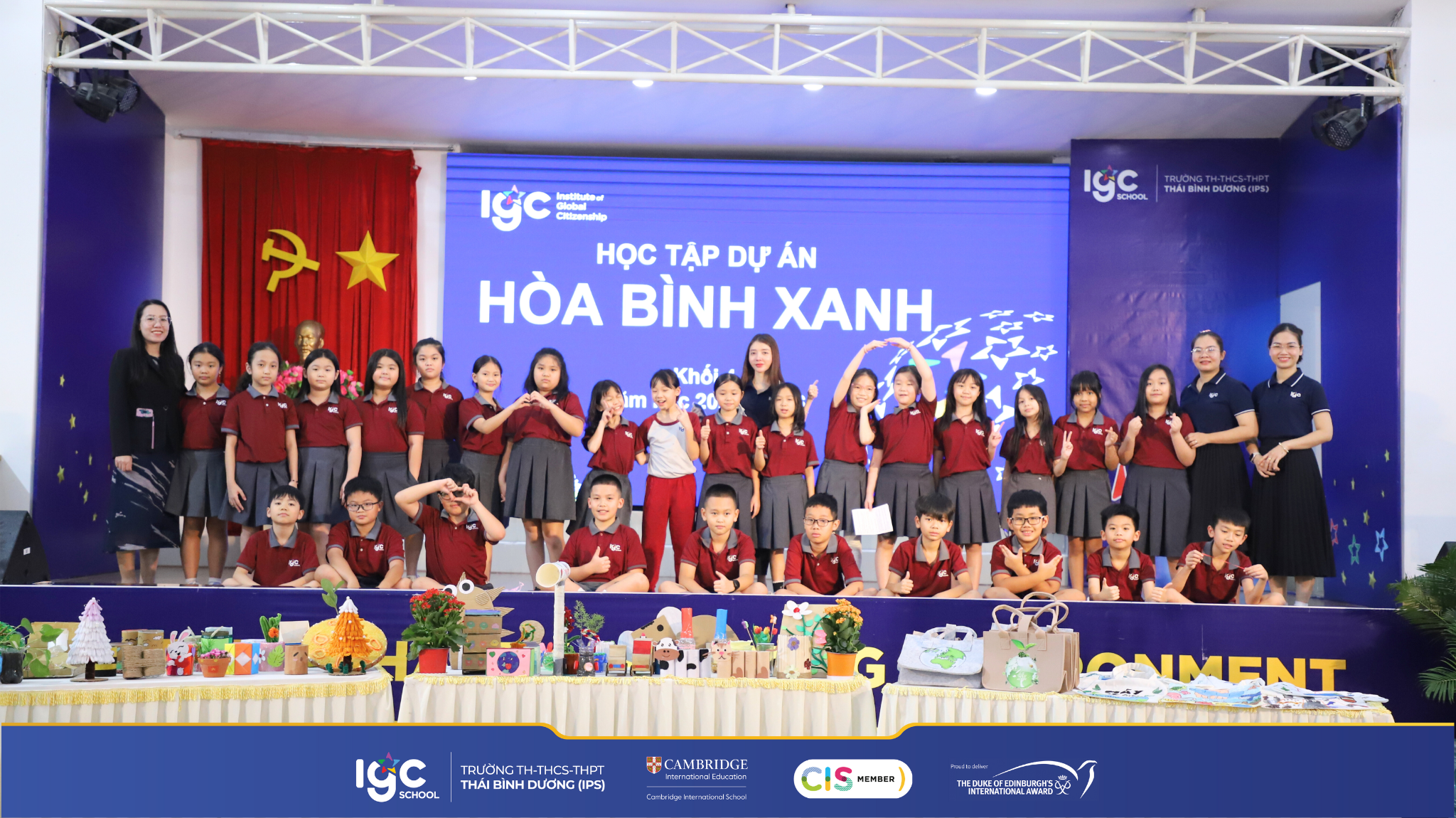 KHỐI 4 & 5 TRƯỜNG TH - THCS - THPT THÁI BÌNH DƯƠNG (IPS) BÁO CÁO DỰ ÁN BẢO VỆ MÔI TRƯỜNG