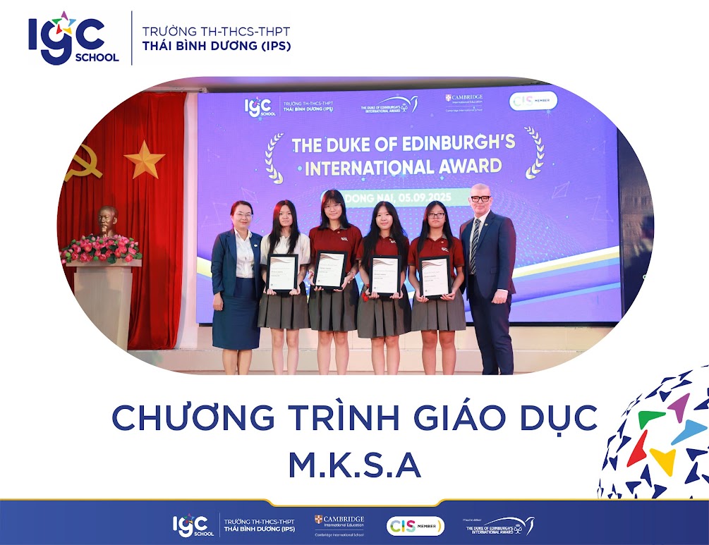 Chương trình giáo dục M.K.S.A: Triết lý Đào tạo Toàn diện