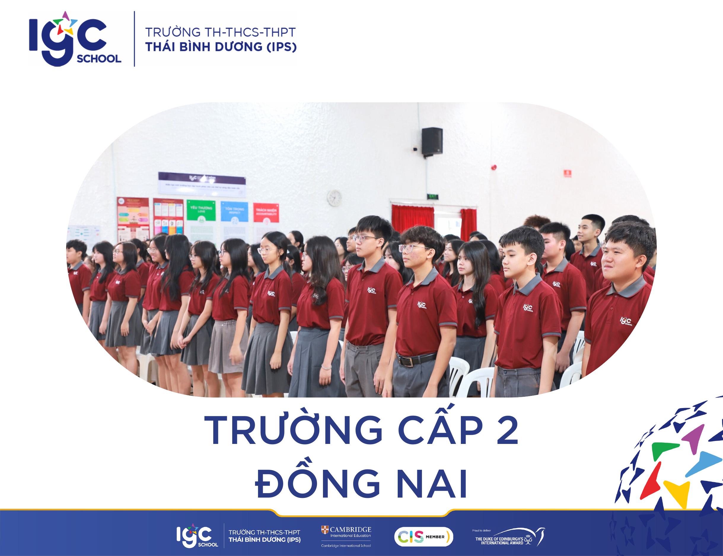 Top 4 Trường Cấp 2 Tại Đồng Nai (Song Ngữ) Chương Trình Quốc Tế