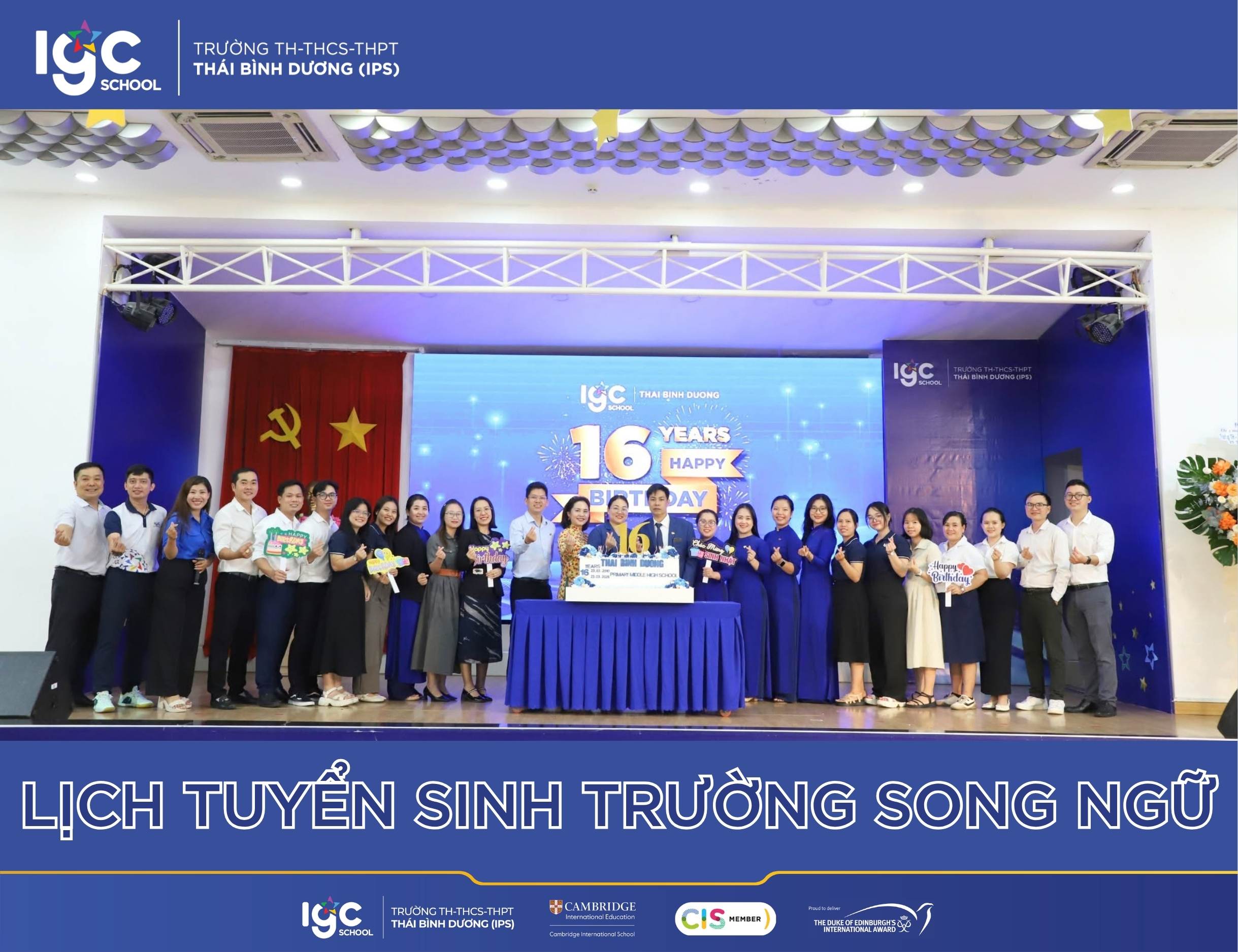 Lịch tuyển sinh trường song ngữ mới nhất và những mốc thời gian quan trọng