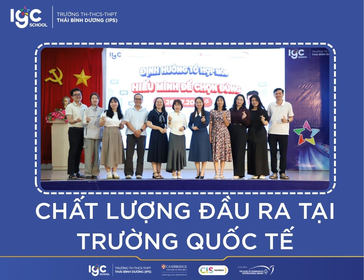 Chất lượng đầu ra tại trường quốc tế: Tiêu chí đánh giá và giá trị thực tế