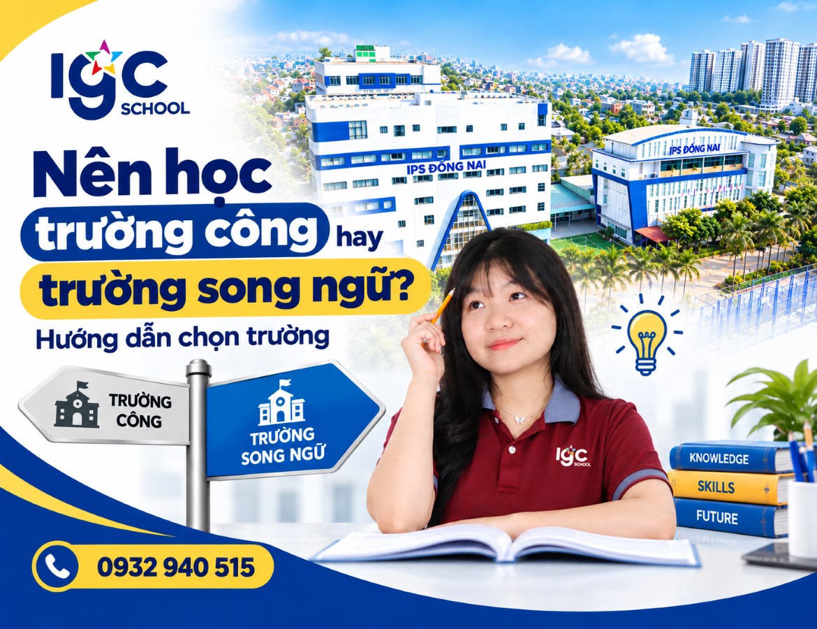 Nên học trường công hay trường song ngữ? Hướng dẫn chọn trường