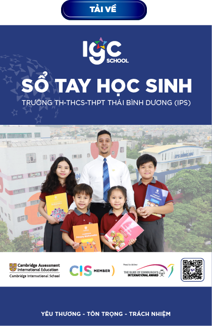 Sổ tay học sinh năm học 2024 - 2025