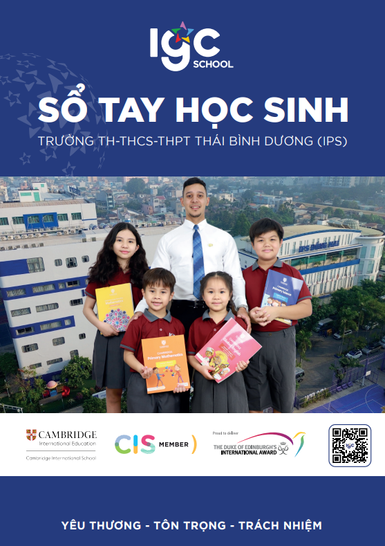 Sổ tay học sinh năm học 2025 - 2026
