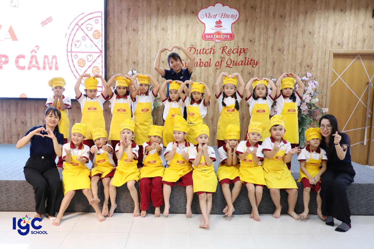 Khối 1 – Khám phá nghề bánh và học làm pizza tại trung tâm Nhất Hương