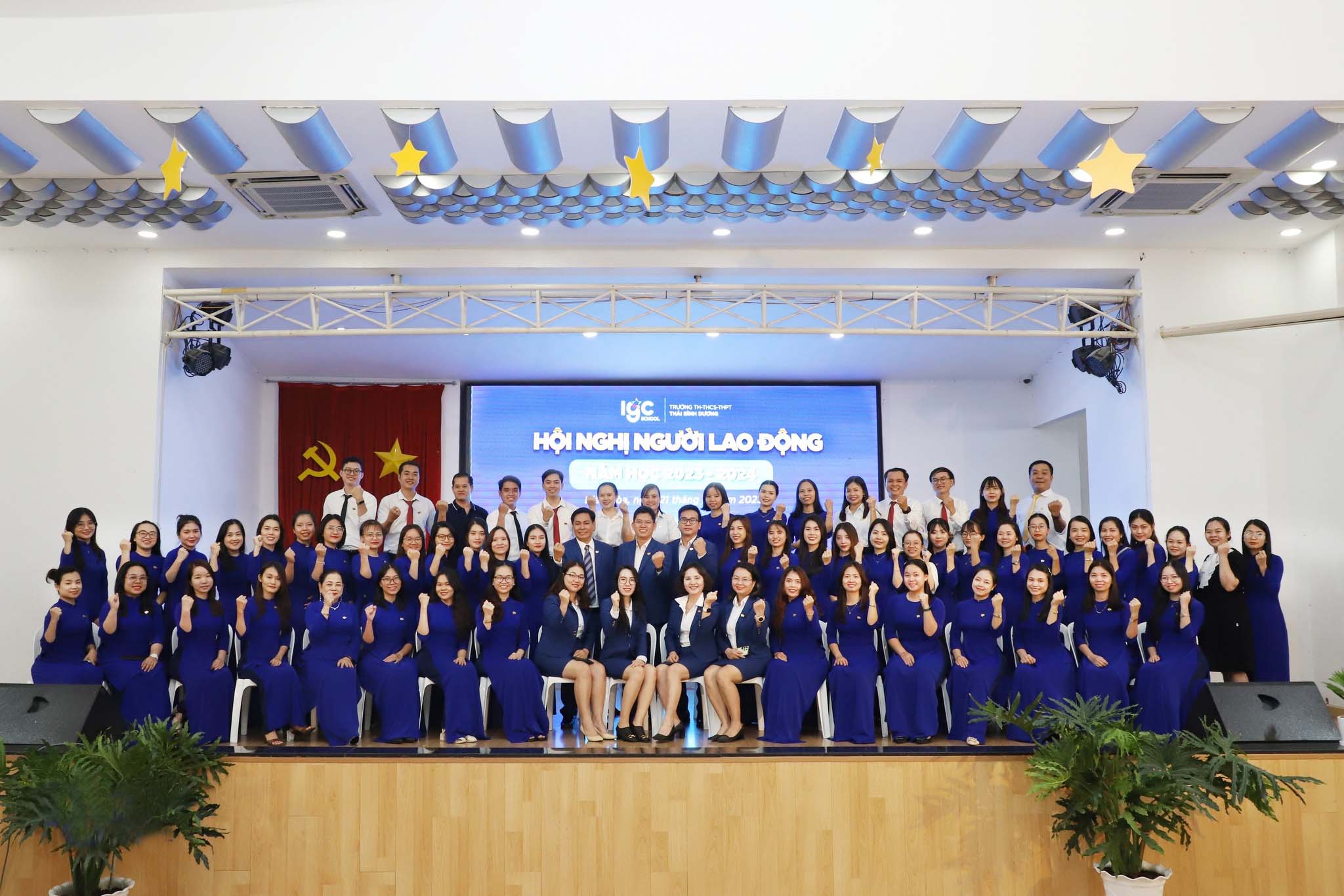 Trường TH-THCS-THPT Thái Bình Dương tổ chức Hội nghị người lao động năm học 2023 – 2024.