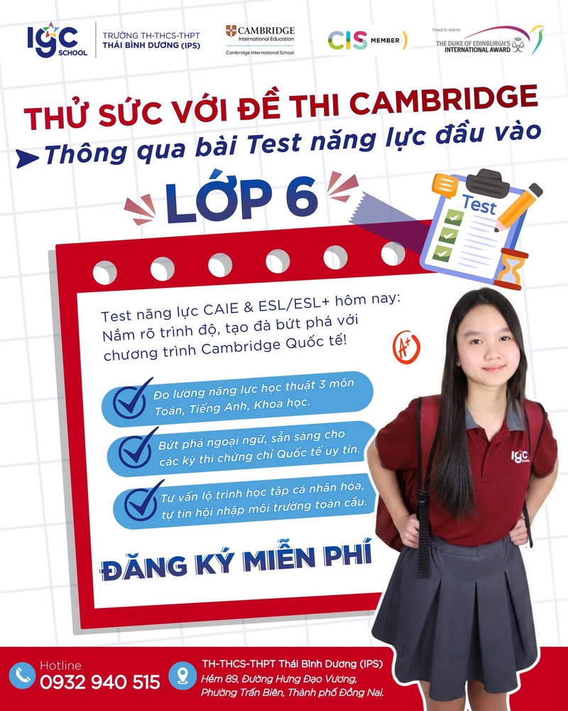 Kỳ kiểm tra năng lực đầu vào giúp xếp lớp phù hợp với trình độ tiếng Anh của học sinh. Khảo sát đánh giá năng lực tiếng Anh đầu vào của học sinh