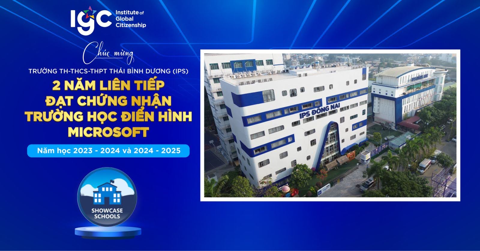 Hệ thống trường liên cấp IGC tại Biên Hòa