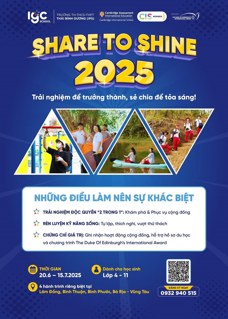 Học phí trường IPS Thái Bình Dương 