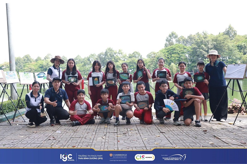 Các em phát triển kỹ năng thế kỷ 21 qua hoạt động sáng tạo ngoài trời