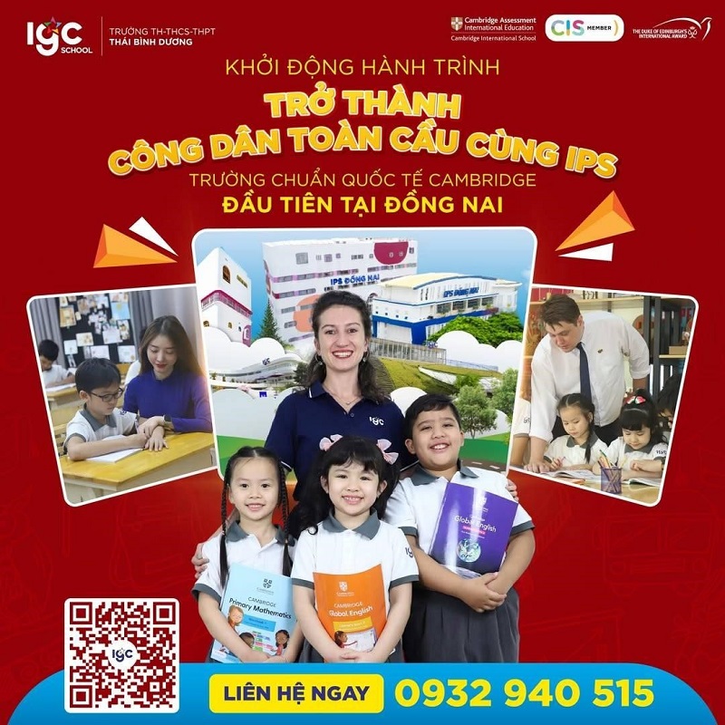 Trường IGC Biên Hoà chú trọng phát triển con người toàn diện Trường IGC Biên Hoà chú trọng phát triển con người toàn diện