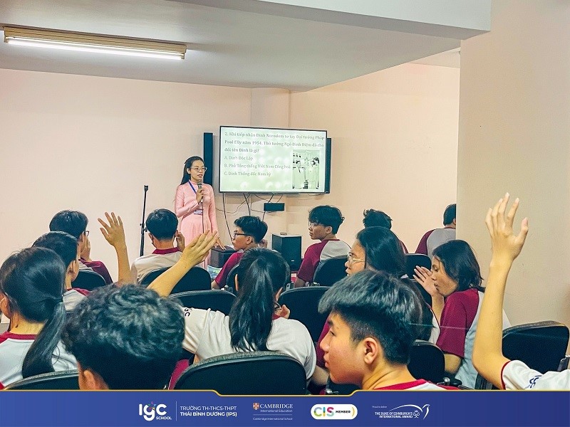 Trường song ngữ Thái Bình Dương uy tín 