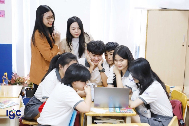 Các tiết học hướng nghiệp dành cho học sinh khối THPT tại Trường song ngữ Thái Bình Dương (IPS)