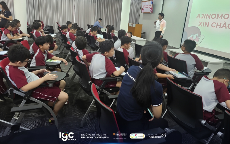 Không gian lớp học tương tác hiện đại tại trường tiểu học song ngữ tại Biên Hòa